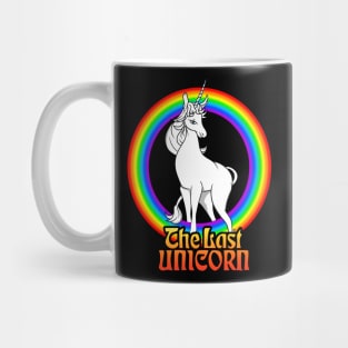 THE LAST UNICORN rainbow Mug